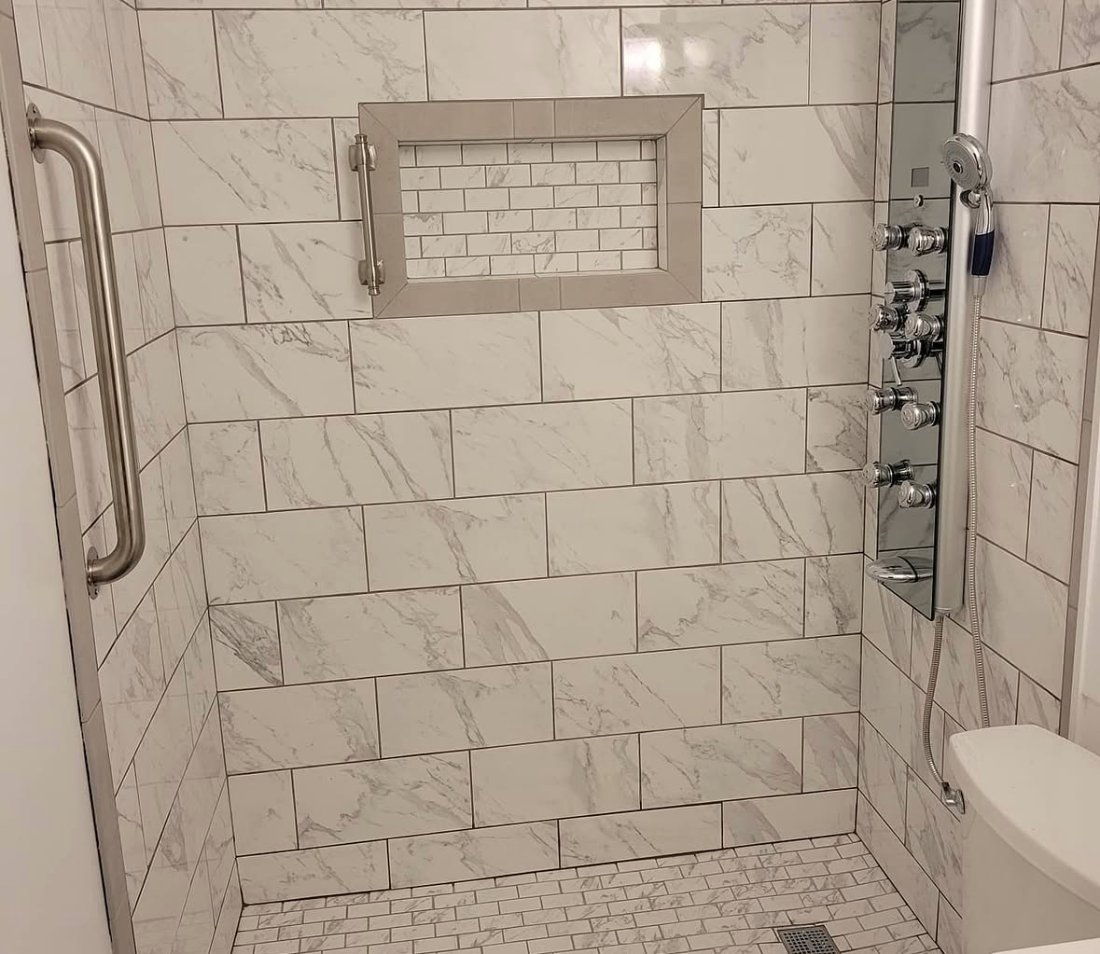 Bathroom after